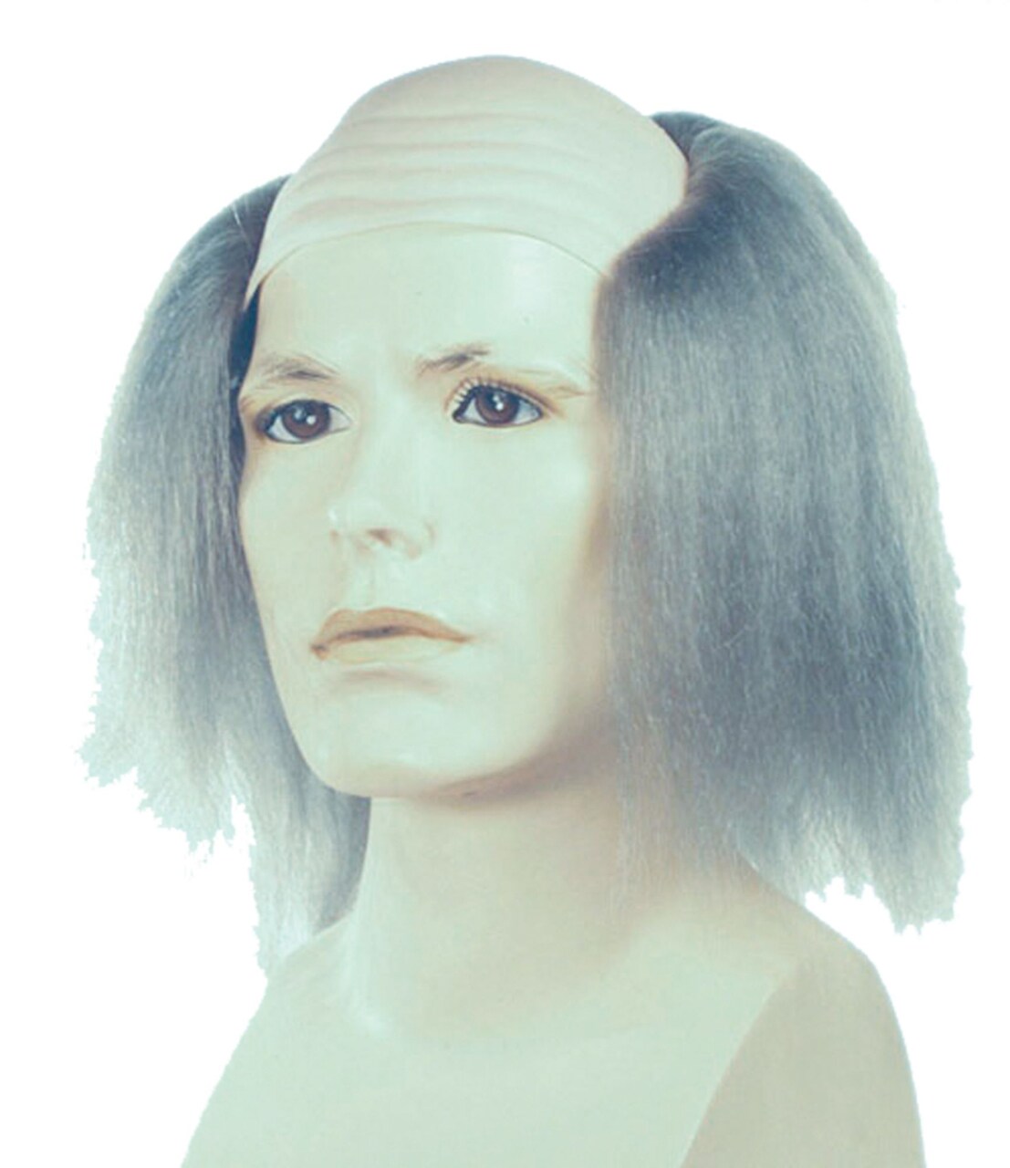 The Costume Center White Bald Tramp Riff Men Adult Halloween Wig Costume Accessory - One Size